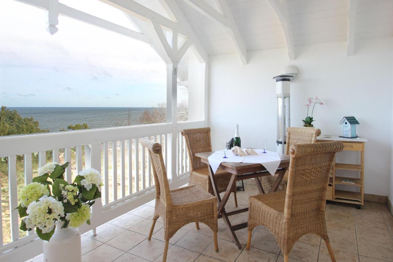 Aparthotel Ostsee Fewo 36 Balkon, Meerblick, Strand Остзебад Бинц Екстериор снимка